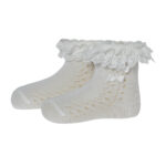 جوارب للأطفال بلون الابيض (6-7 سنة)