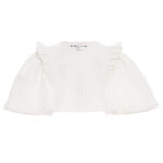 جاكيت للأطفال بلون الابيض