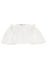 جاكيت للأطفال بلون الابيض