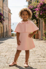 ⁦جاكيت للأطفال بلون بودر وردي⁩ - الصورة ⁦2⁩