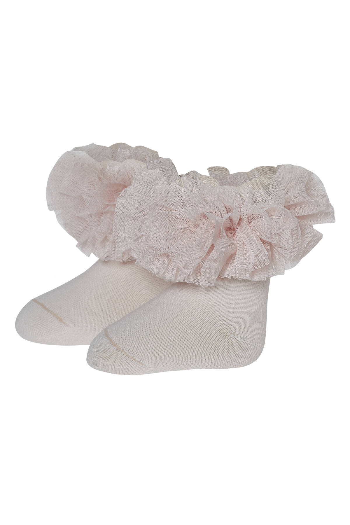 81344-10-B.jpg جوارب للأطفال بلون وردي (6-12 شهر) - الصورة 1