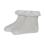 جوارب للأطفال بلون الابيض (8-9 سنة)