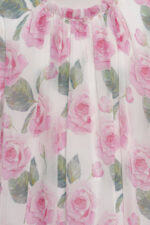 ⁦فستان شيفون للفتيات بلون العاج مع حقيبة مطابقة للأعمار من 3 إلى 7 سنوات⁩ - الصورة ⁦3⁩