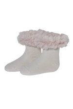 جوارب للأطفال بلون وردي(6-7 سنة)