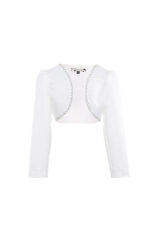 جاكيت للأطفال بلون الابيض