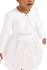 ⁦جاكيت للأطفال بلون الأبيض⁩ - الصورة ⁦3⁩