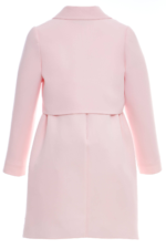 ⁦طقم فستان وسترة من الدانتيل الزهري للبنات (من عمر 8 إلى 15 سنة)⁩ - الصورة ⁦5⁩