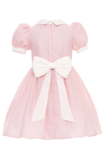 ⁦فستان كلاسيكي مطرز مع عصابة رأس (3–7 سنوات)⁩ - الصورة ⁦5⁩