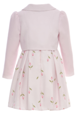 ⁦فستان وجاكيت بطبعة زهور للبنات الصغيرات، مقاسات من 8 إلى 15⁩ - الصورة ⁦7⁩