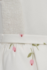 ⁦طقم فستان وجاكيت مطبوع عليه زهور للبنات (من عمر 8 إلى 15 سنة):⁩ - الصورة ⁦4⁩