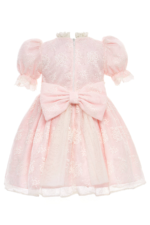 ⁦فستان دانتيل عتيق للفتيات الصغيرات مع عصابة رأس (من 6 إلى 24 شهرًا⁩ - الصورة ⁦4⁩