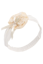 ⁦فستان دانتيل عتيق للفتيات الصغيرات مع عصابة رأس (من 6 إلى 24 شهرًا)⁩ - الصورة ⁦5⁩